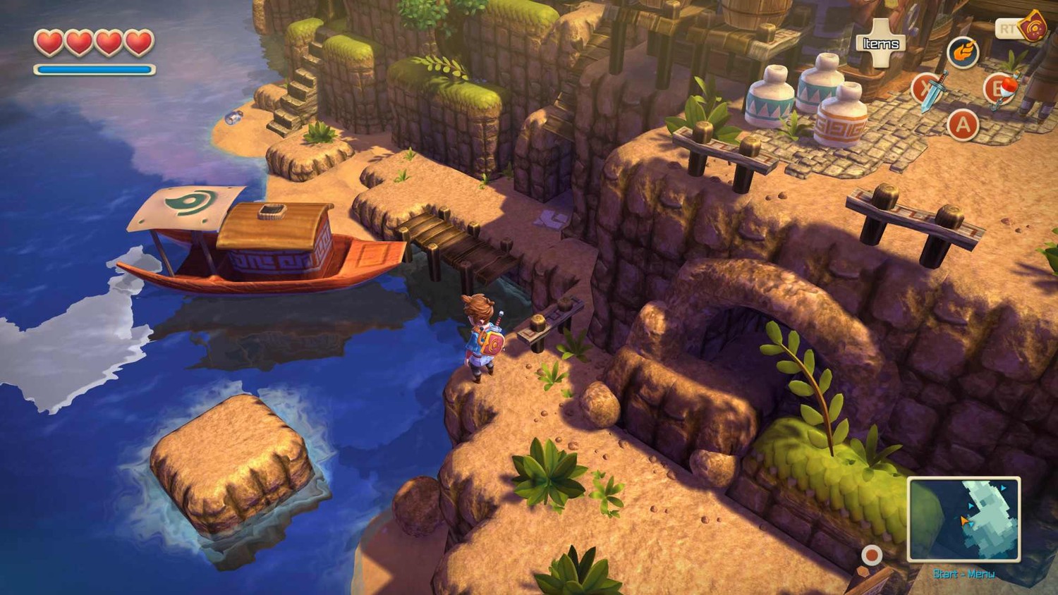 Oceanhorn: Monster of Uncharted Seas - Скриншот 1