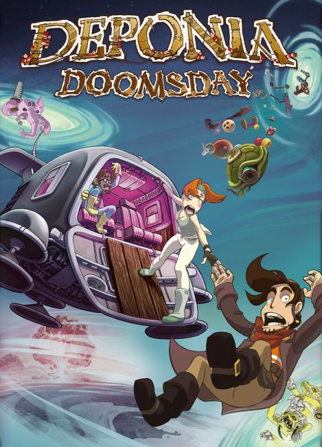 Обложка инди-игры Deponia Doomsday