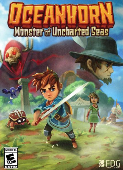 Обложка инди-игры Oceanhorn: Monster of Uncharted Seas