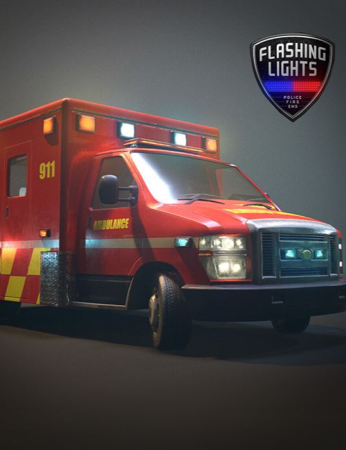 Обложка инди-игры Flashing Lights Police Fire EMS