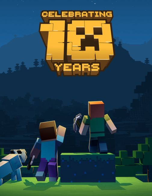 Обложка инди-игры Minecraft