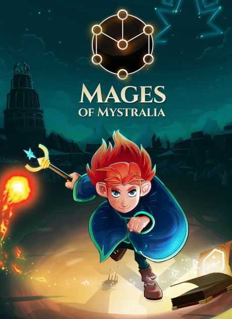 Обложка инди-игры Mages of Mystralia