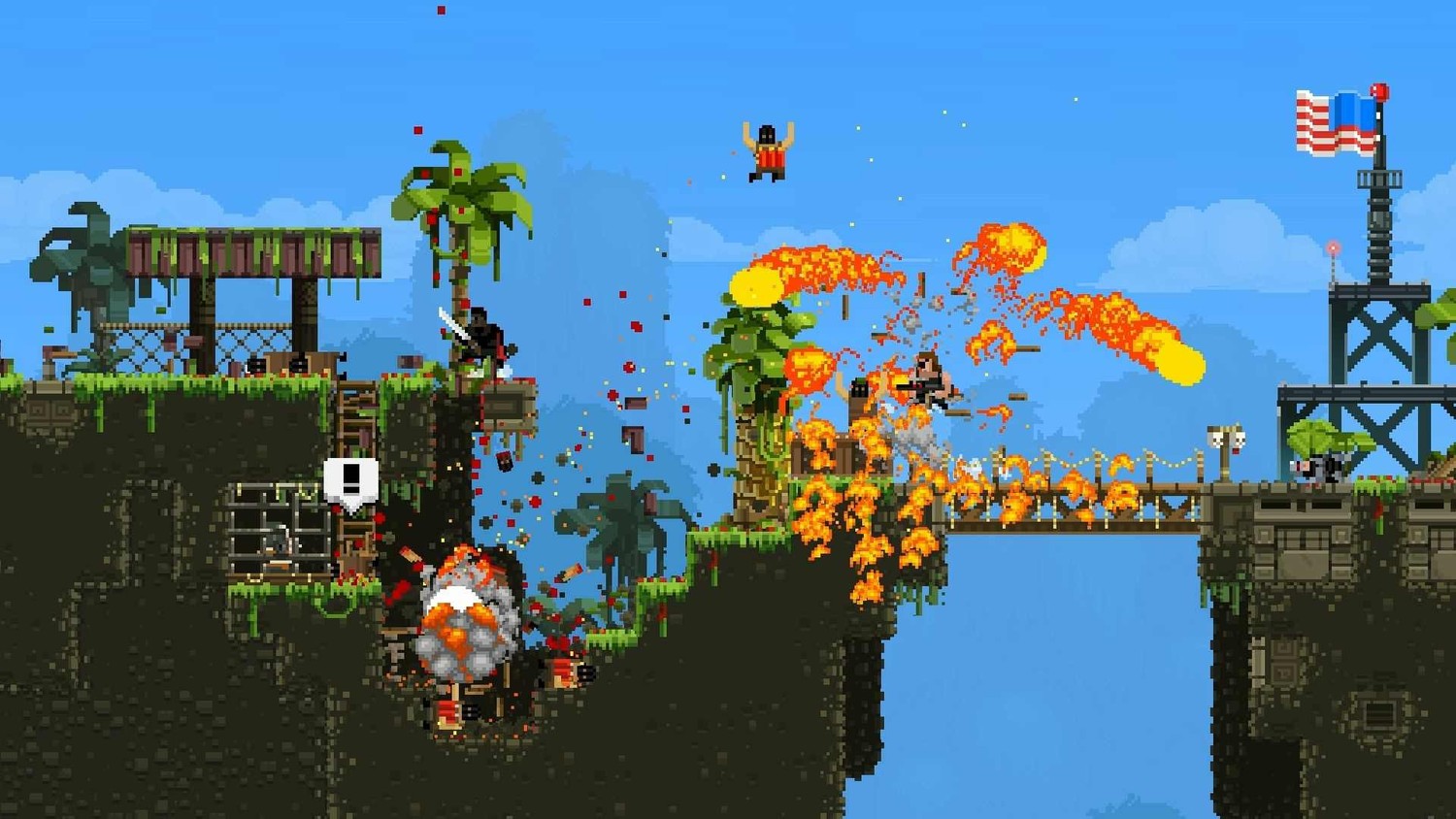 Broforce как играть вдвоем на одном компьютере