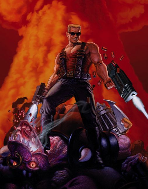 Обложка инди-игры Duke Nukem 3D HD: Polymer
