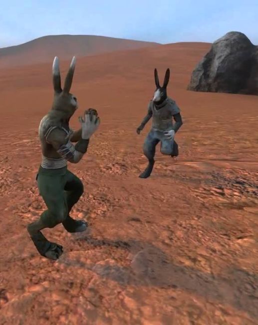 Обложка инди-игры Lugaru: The Rabbit's Foot