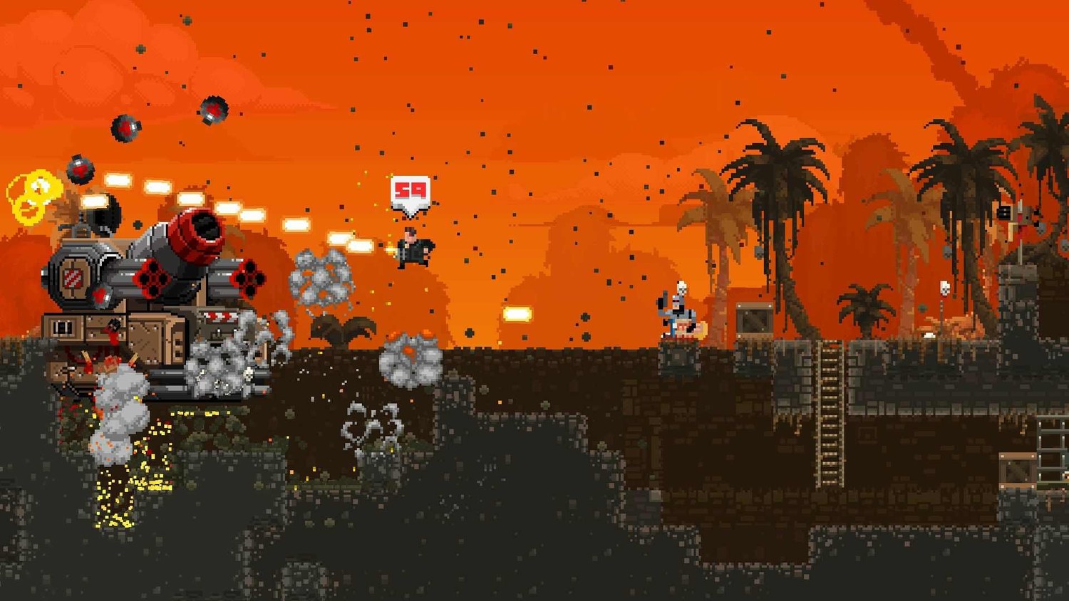 Broforce как играть вдвоем на одном компьютере