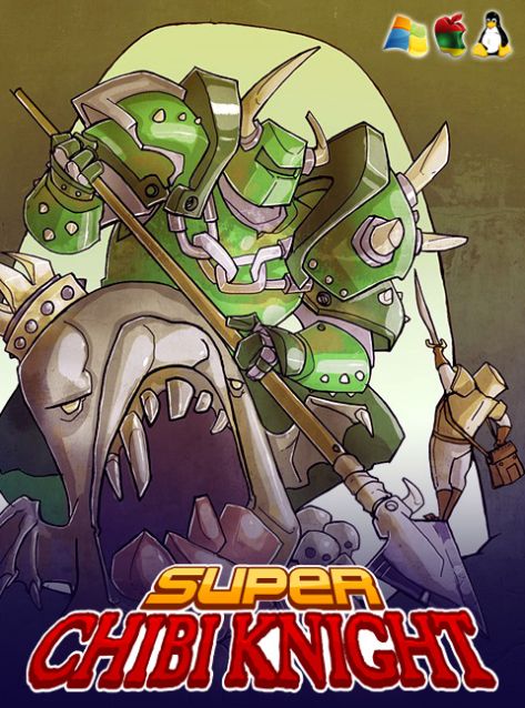 Обложка инди-игры Super Chibi Knight