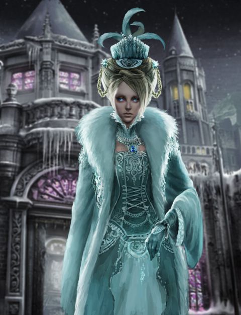 Обложка инди-игры Темные предания: Снежная королева