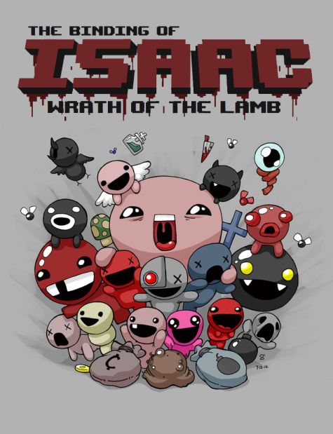 Обложка инди-игры The Binding of Isaac: Wrath of the Lamb