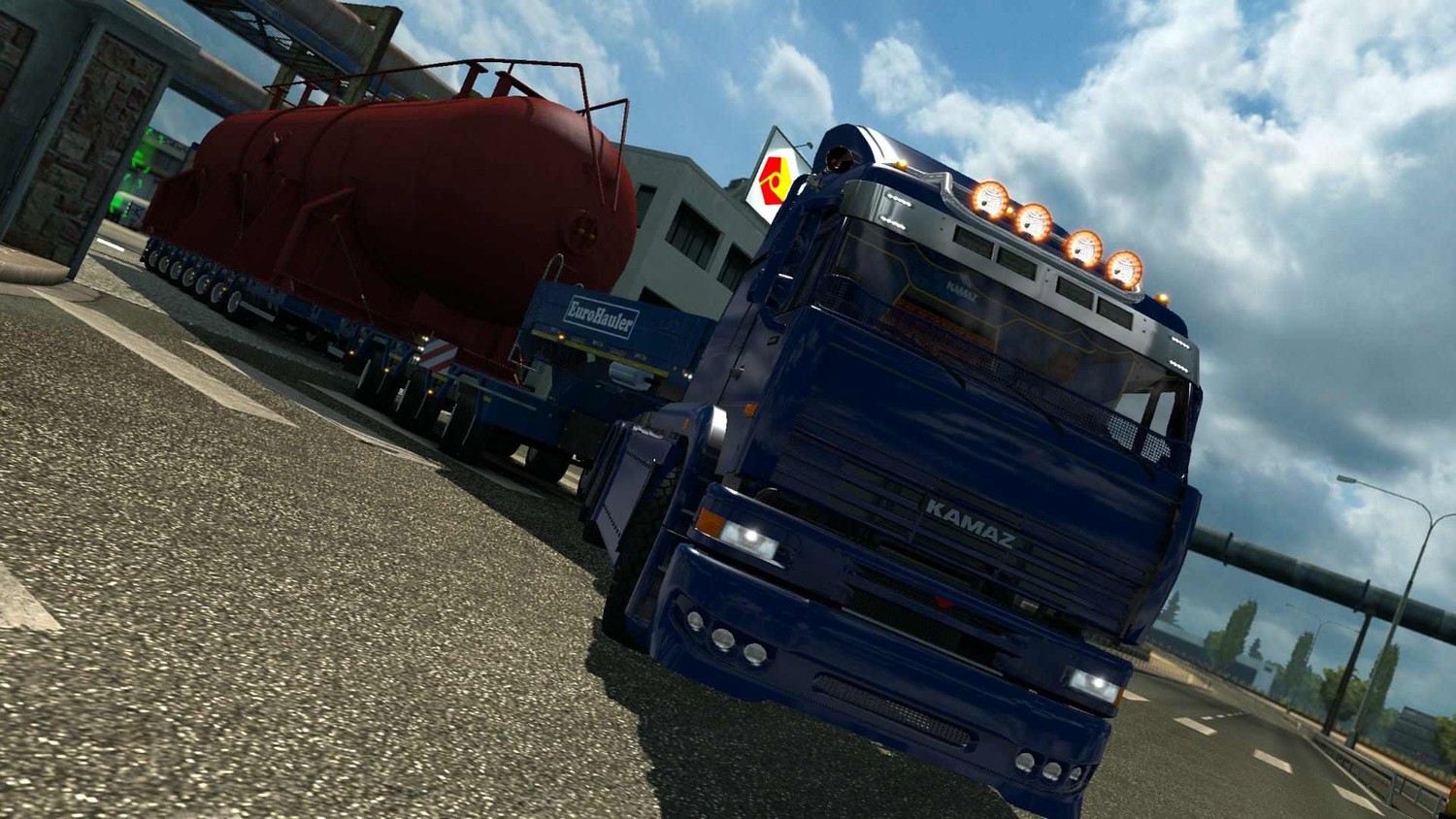 Euro Truck Simulator: Камаз Мод - Скриншот 4
