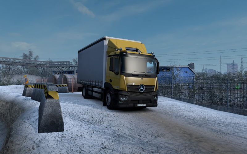 Euro Truck Simulator 2: Суровая Россия - Скриншот 1