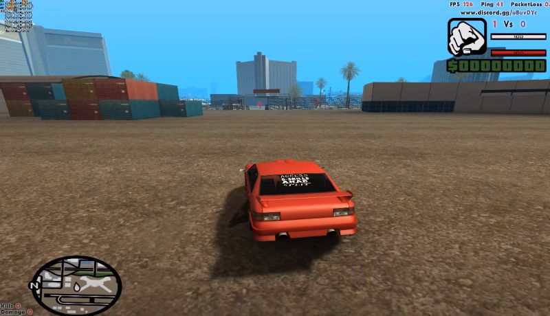 GTA San Andreas:  SAMP v0.3.7 - Скриншот 4