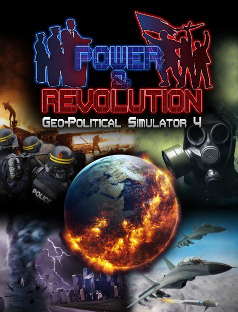 Обложка инди-игры Power and Revolution Geopolitical Simulator 4