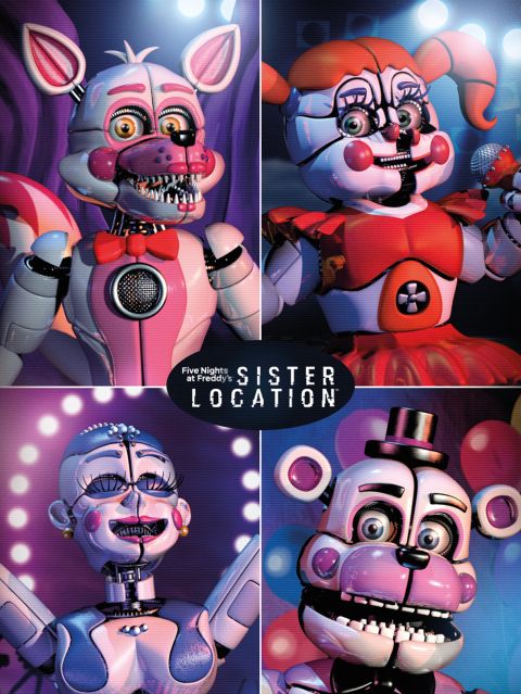 Обложка инди-игры Five Nights at Freddy's: Sister Location