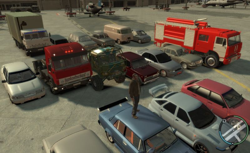 GTA 4: Русские машины - Скриншот 2