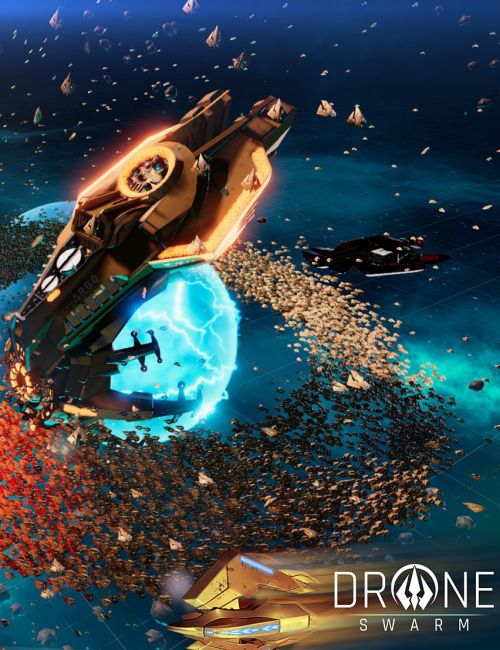 Обложка инди-игры Drone Swarm