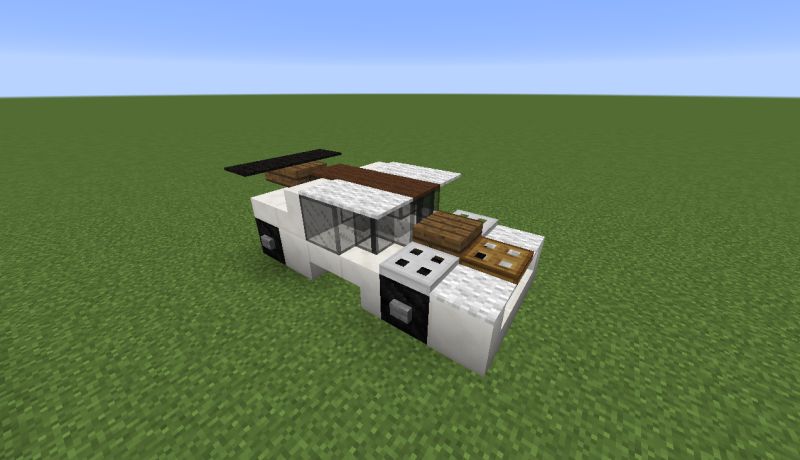 Minecraft v1.12 2: Мод на машины - Скриншот 1