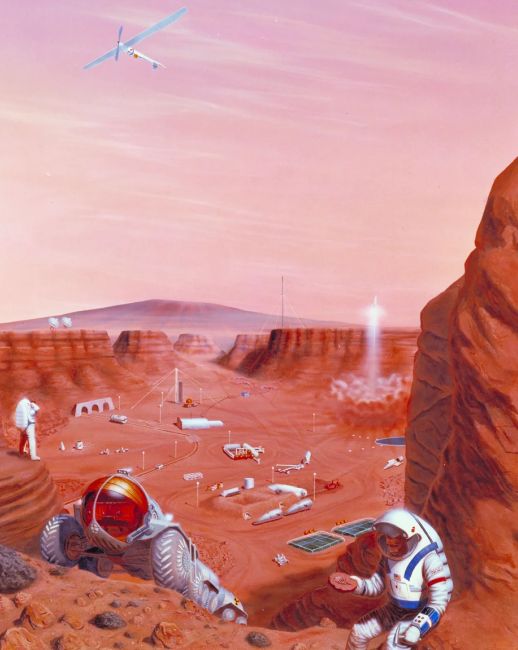 Обложка инди-игры Sol 0 Mars Colonization