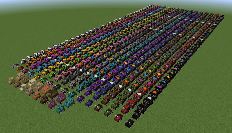 Minecraft v1.12 2: Мод на машины - Скриншот 3