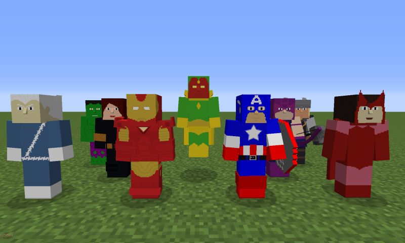 Minecraft: Мод на супергероев - Скриншот 4