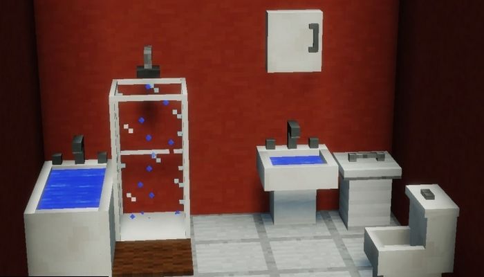 Minecraft v1.12.2: Мод на мебель - Скриншот 1