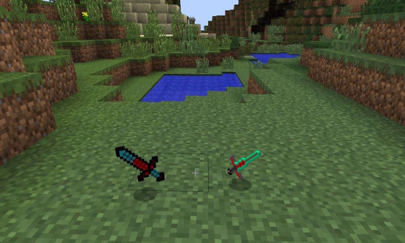 Minecraft 1.12.2: Сборник мечей - Скриншот 2
