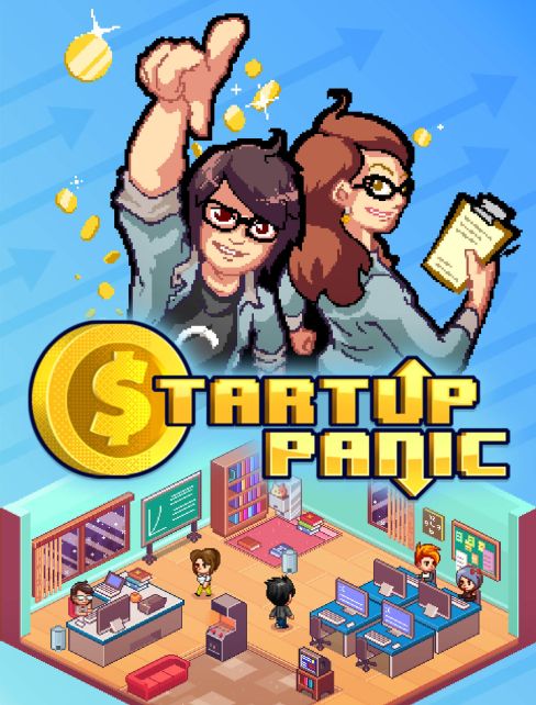 Обложка инди-игры Startup Panic