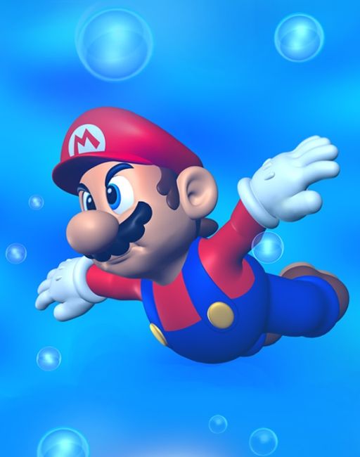 Обложка инди-игры Super Mario 64