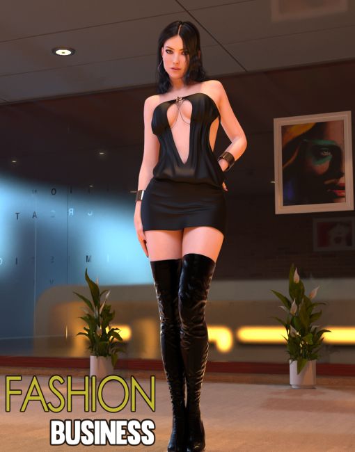 Обложка инди-игры Fashion Business
