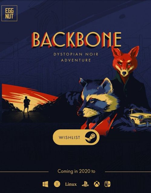 Обложка инди-игры Backbone: Prologue