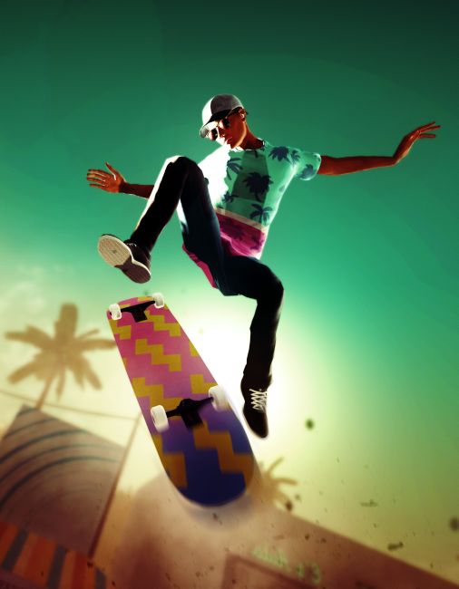 Обложка инди-игры Skate City