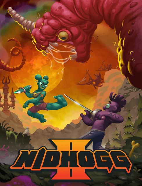 Обложка инди-игры Nidhogg 2