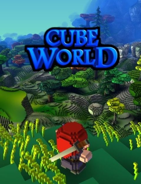 Обложка инди-игры Cube World