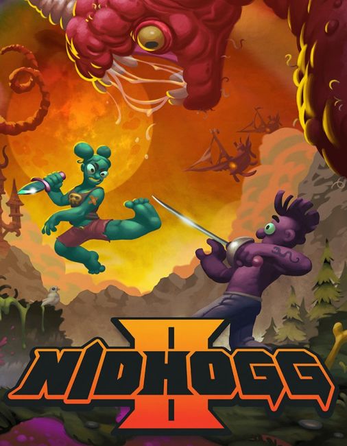 Обложка инди-игры Nidhogg 2