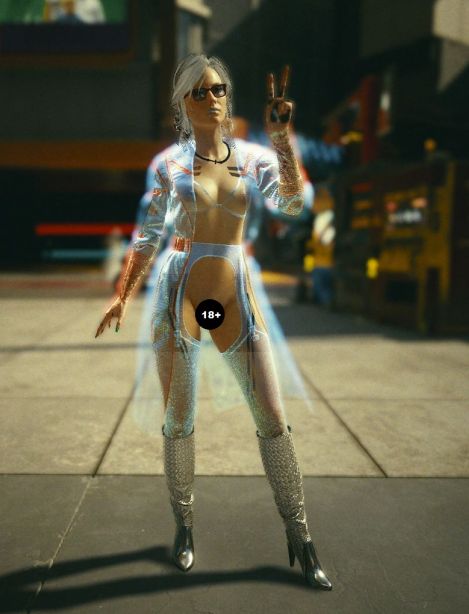Обложка инди-игры Cyberpunk 2077: Моды 18+