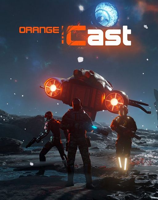 Обложка инди-игры Orange Cast: Sci-Fi Space Action Game