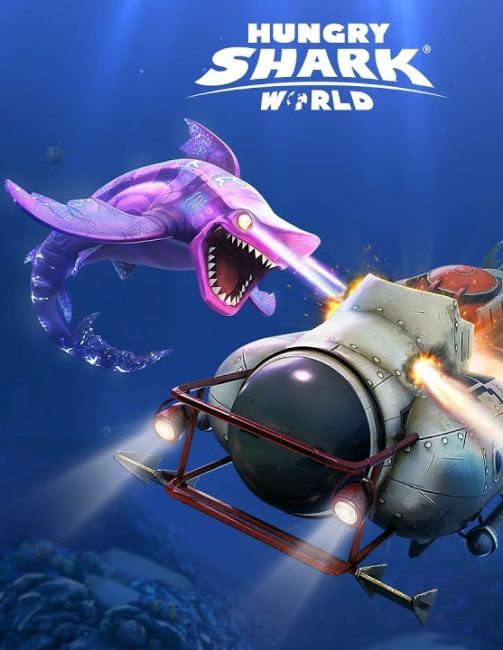 Обложка инди-игры Hungry Shark: World