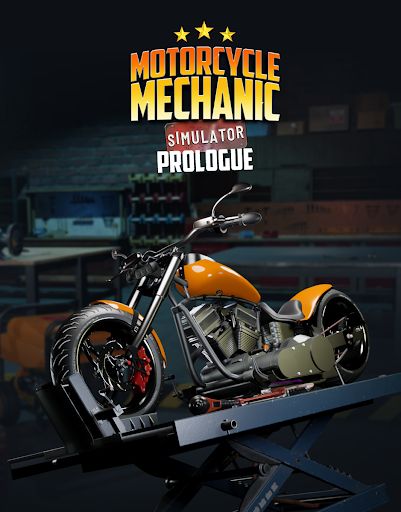 Обложка инди-игры Motorcycle Mechanic Simulator 2021