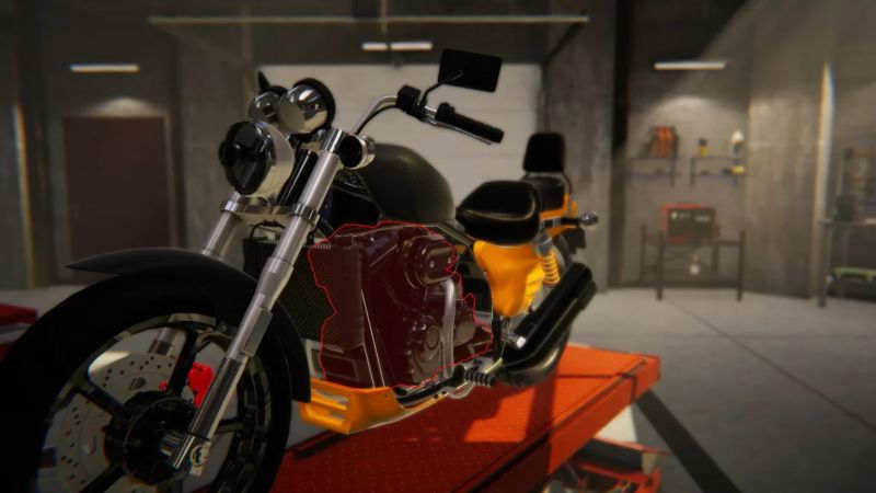 Motorcycle Mechanic Simulator 2021 - Скриншот 3