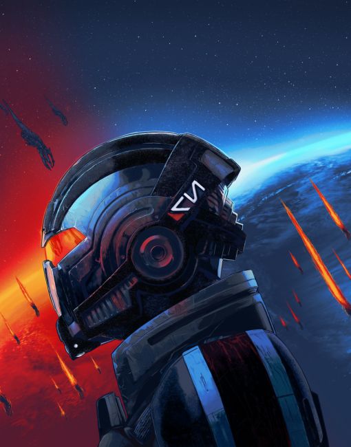 Обложка инди-игры Mass Effect: Legendary Edition 1-3 - Лучшие моды