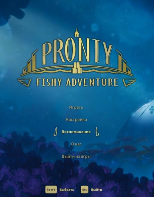 Обложка инди-игры Pronty: Fishy Adventure