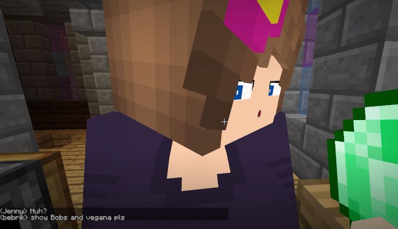 Minecraft: Jenny Sex Mod - Скриншот 1