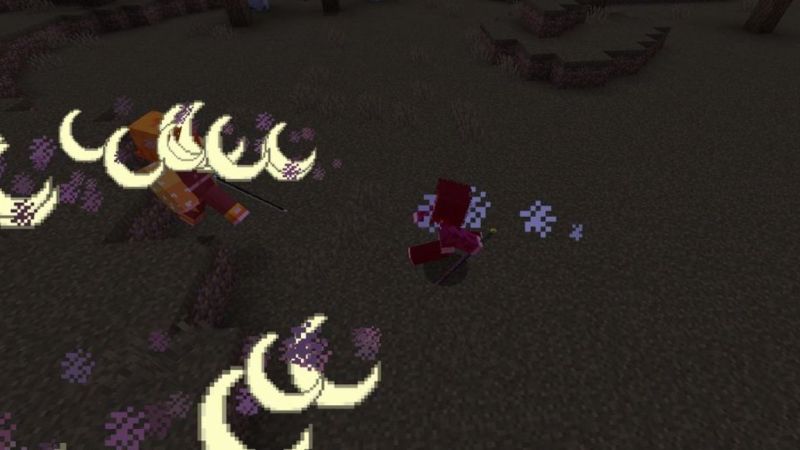 Minecraft: Клинок, рассекающий демонов (1.16.5) - Скриншот 3
