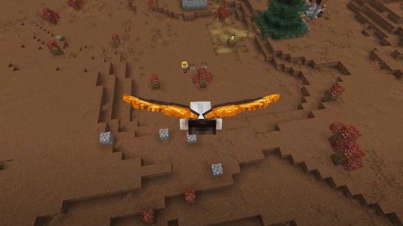 Майнкрафт: Мод на крылья 1.12 2 - Скриншот 1
