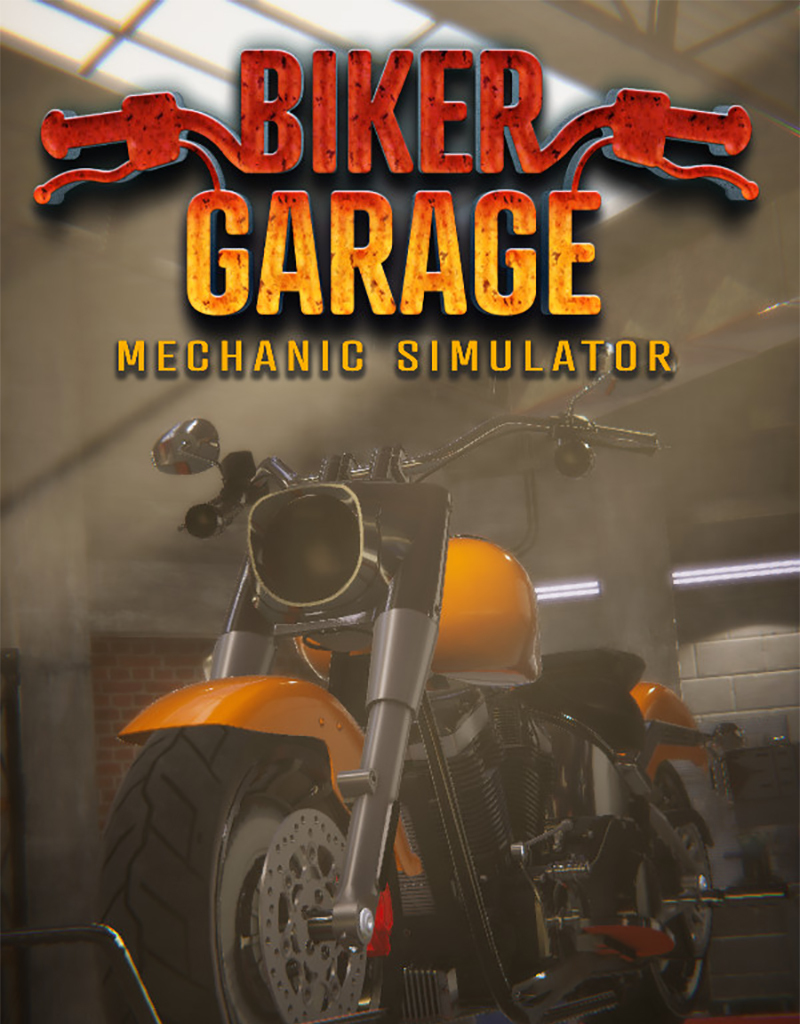 Обложка инди-игры Biker Garage: Mechanic Simulator