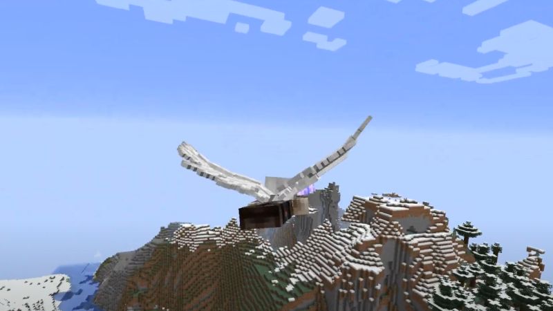 Майнкрафт: Мод на крылья 1.12 2 - Скриншот 3