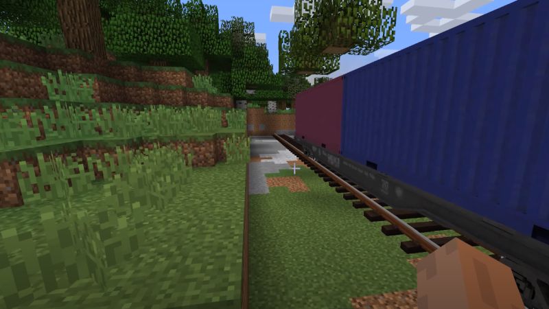 Minecraft: Мод на поезда [1.12.2] - Скриншот 4