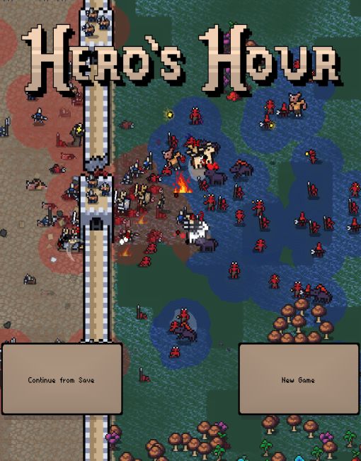 Обложка инди-игры Hero's Hour