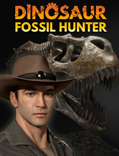 Обложка инди-игры Dinosaur Fossil Hunter