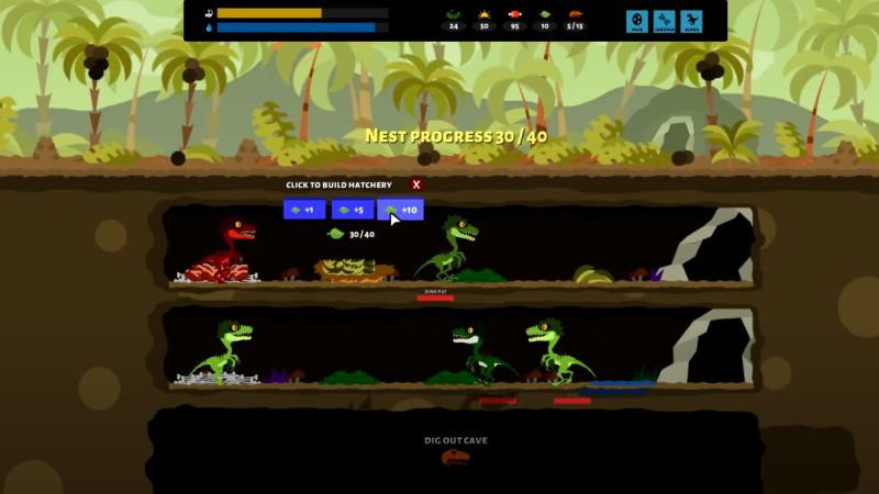 Dino Nest - Скриншот 1